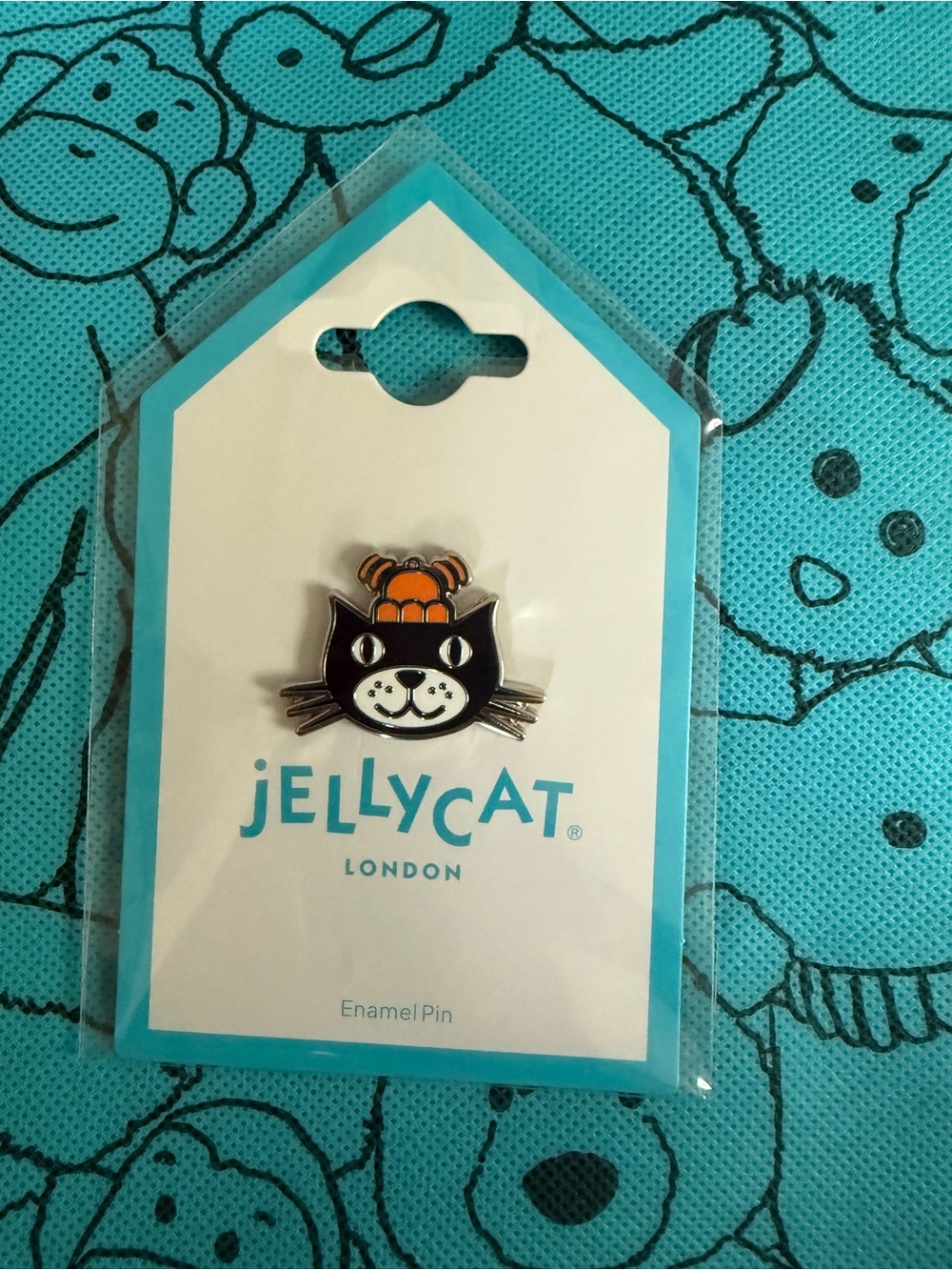 Jellycat Enamel Pin NWT